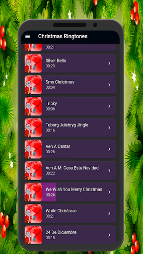 Christmas music ringtones Screen 2