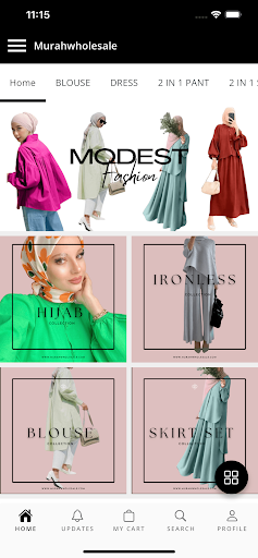 Android application Murahwholesale screenshort