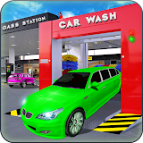 Modern Limo Car Wash Games: Limousine Driving Sim icon