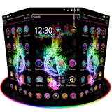 Hologram Neon Music theme icon