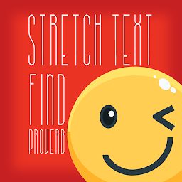 Ikonbillede Stretch Text : Find Proverb