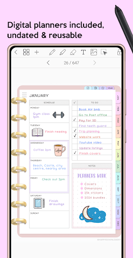 Penly: Digital Planner & Notes - Productivity - apps