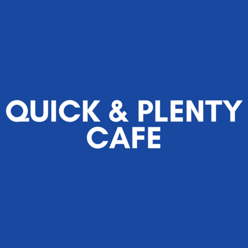 Quick and Plenty Cafe logo