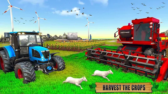 Farm Driving Tractor Simulator