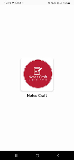 Notes Craft Screen 2