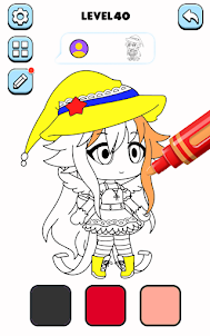 Gacha Princess Coloring Mod