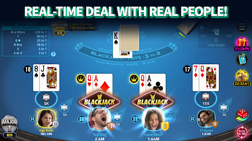 Blackjack 21 online card games screenshots 1