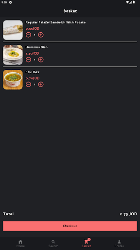 AlFawwal Resturant Screen 3