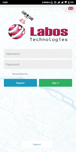 Android application Labostrack screenshort