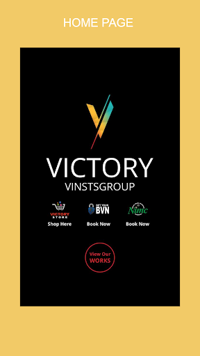 Android application VICTORY STORE screenshort