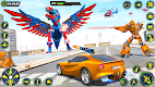 screenshot of Dino Transform Robot Car Game