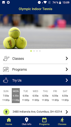 Android application OITC Columbus screenshort