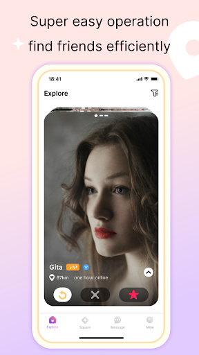 Android application SeekU - Meet interesting souls screenshort