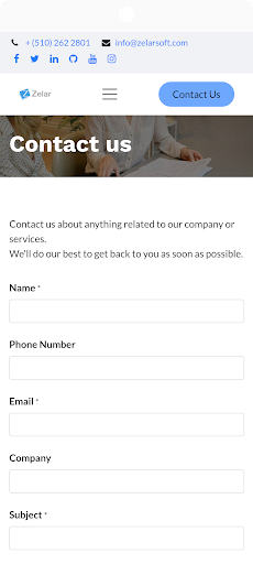 Android application Go-Zelar screenshort