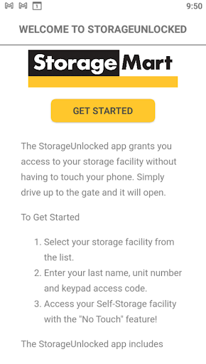 Android application StorageUnlocked screenshort