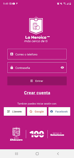 Android application La Heroica Zitacuaro screenshort