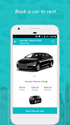 RideShare Rental Screen 3