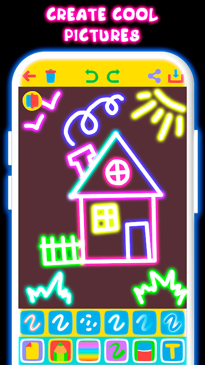 Drawing For Kids - Glow Draw - 3.3 - (Android)