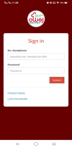 Android application OWOJ screenshort