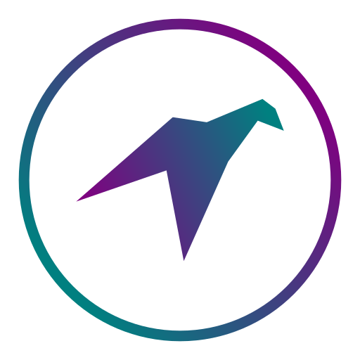 Top runner games: Origami logo