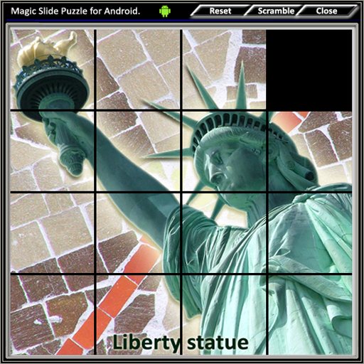 Magic Slide Puzzle Free 2  Icon