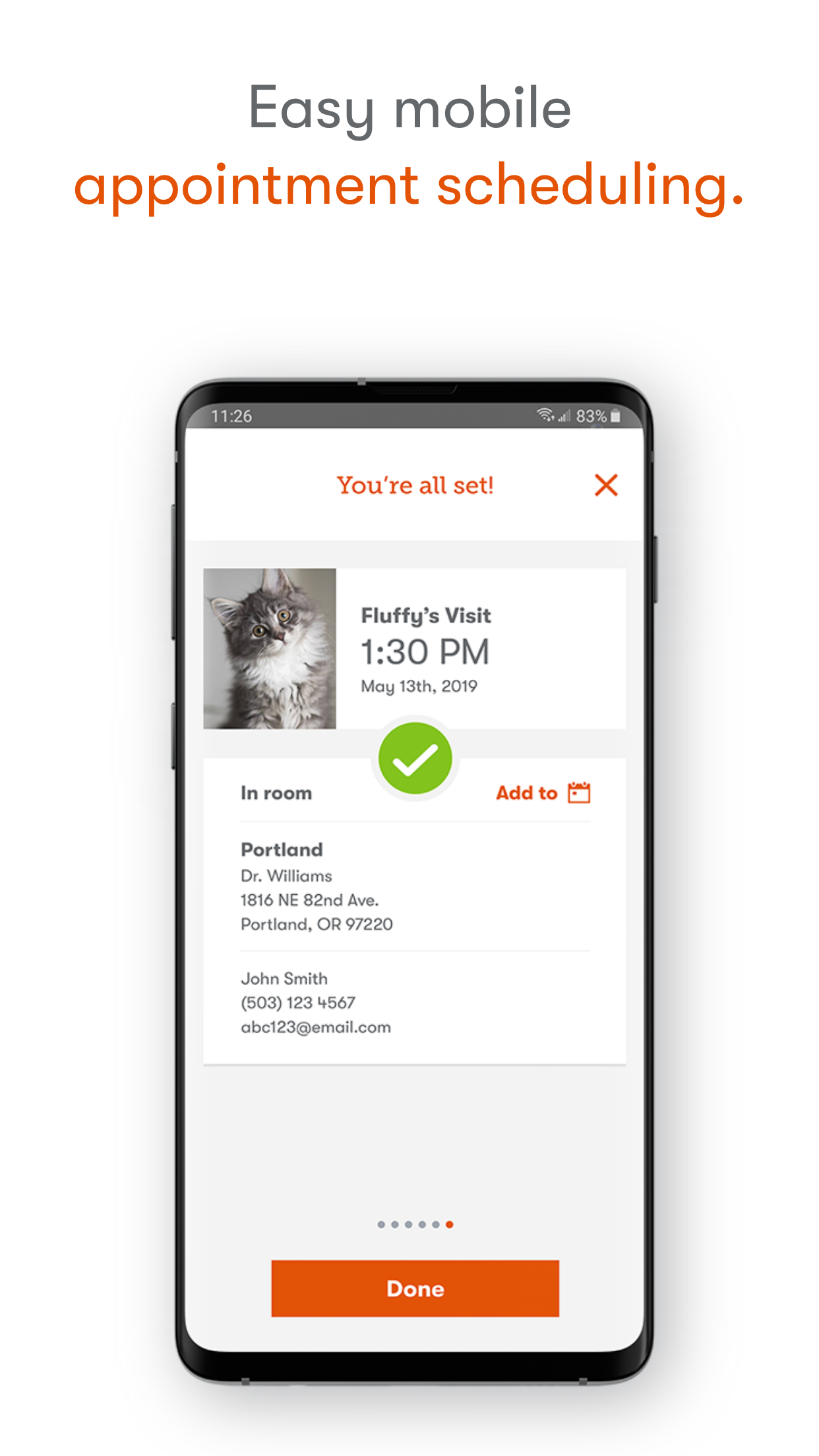 Android application Banfield Pet Hospital screenshort