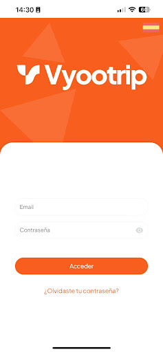 Android application Vyootrip screenshort