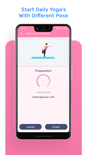 Yoga Exercise - Workout Screen 3