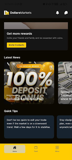 Dollars Markets Screenshot 1 - AppWisp.com