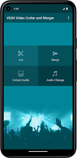 Screenshot of VEdit Video Cutter and Merger