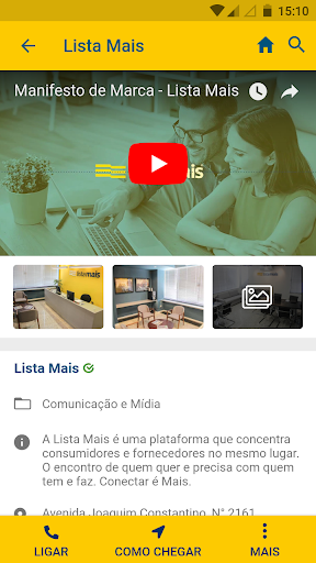 Lista Mais Screen 3