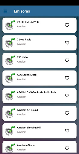 Ambient Music Radio Screen 3