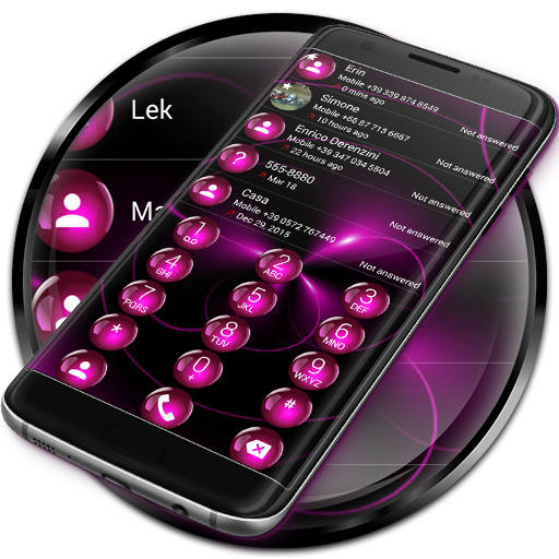 Dialer Theme Sphere Pink drupe 19.0 Icon