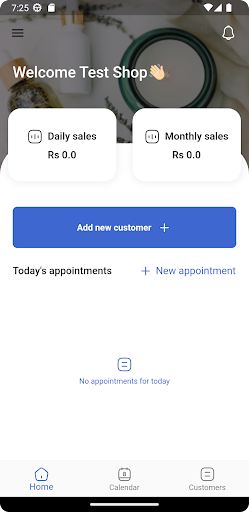 Android application Linking Merchant screenshort