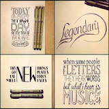 Hand Lettering Desings icon