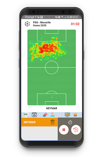 HeatMap Sport Screen 2