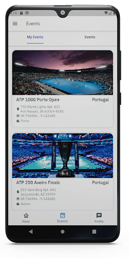 Android application U-ORG screenshort