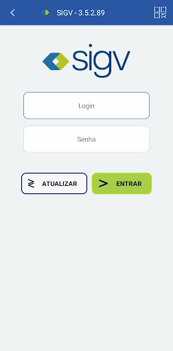Android application SIGV - CheckList Veicular screenshort