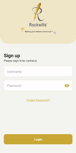Android application REP Portal screenshort
