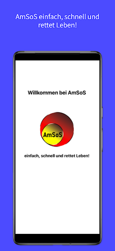 Android application AmSoS screenshort