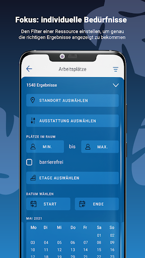 dReservierung Screen 3