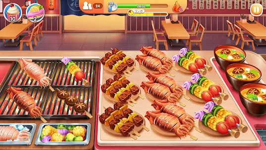 グルメストリート: 私の食堂物語シリーズ料理 ゲーム