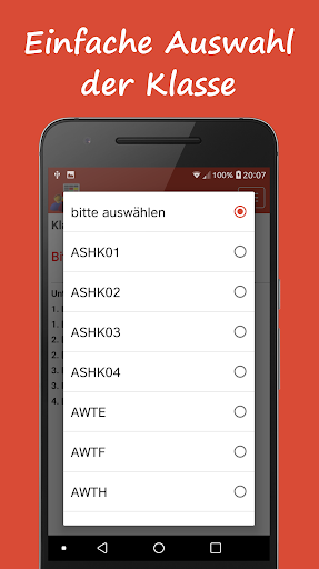 BBS Helmstedt - Stundenplan Screen 2