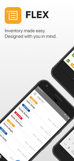 Android application Flex Inventory Management screenshort