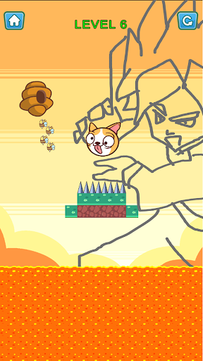 Android application Save The Dog screenshort