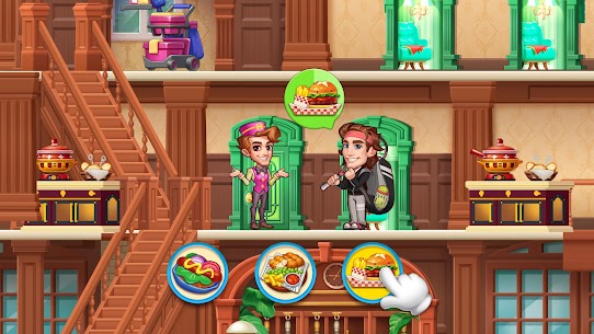 Hotel Craze Cooking Game v1.0.54 Mod Apk (Unlimited Diamond) Free For Android 5