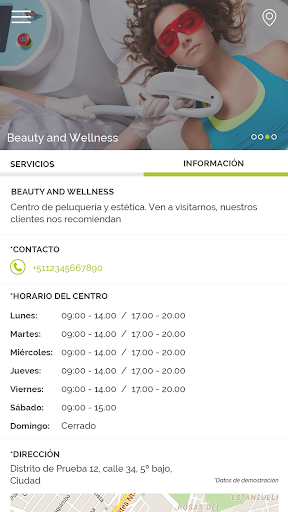 Android application Beauty & Wellness screenshort