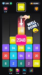 2048 Number Games X2 Blocks