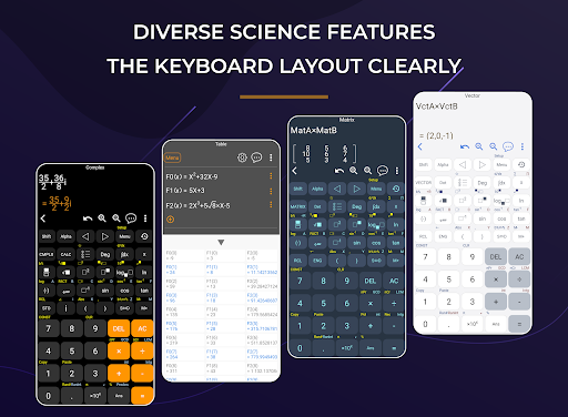 Screenshot of HiEdu Calculator Pro