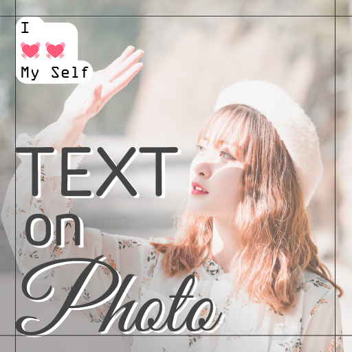 Text On Photo: Add text photo  Icon